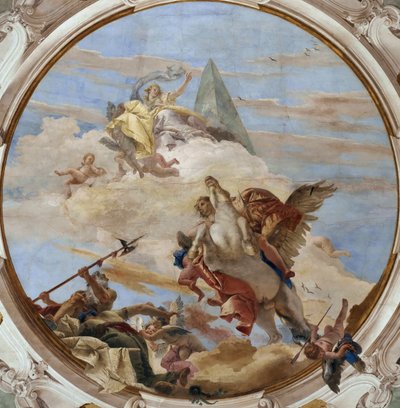 Bellerophon na Pegazie, ok. 1746. autorstwa Giambattista Tiepolo