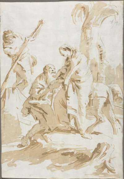 Ucieczka do Egiptu autorstwa Giambattista Tiepolo