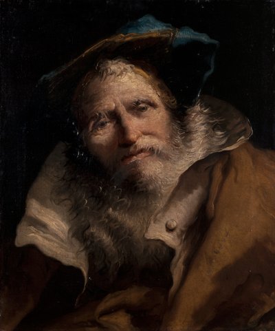 Portret filozofa autorstwa Giambattista & Tiepolo Giandomenico (1727 1804) Tiepolo