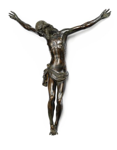 Figura Chrystusa Ukrzyżowanego, odlana z modelu Giambologna, przypisywana Antonio Susini i warsztat, ok. 1580-1600 autorstwa Giambologna