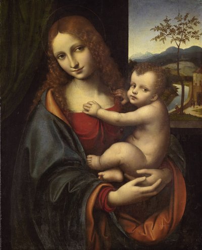 Dziewica z Dzieciątkiem, 1510-1525 autorstwa Giampietrino