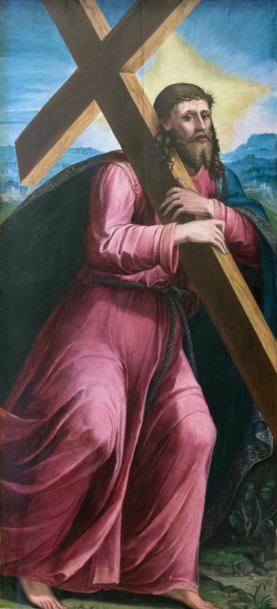 Chrystus niosący krzyż autorstwa Gian Gheramo dalle Catene