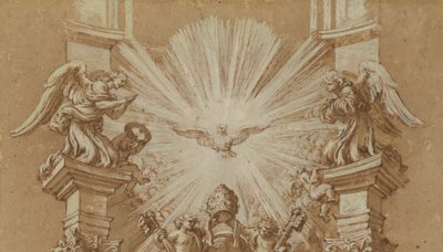 Studium do Katedry św. Piotra autorstwa Gian Lorenzo (studio of) Bernini