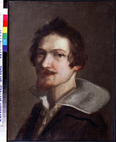 „Autoportret” Obraz Gianlorenzo Berniniego, znany jako Bernini (1598-1680) około 1630 r. Serpukhov, Państwowe Muzeum Historii i Sztuki autorstwa Gian Lorenzo Bernini