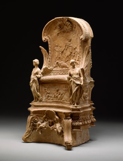 Katedra św. Piotra, 1658 (terakota) autorstwa Gian Lorenzo Bernini