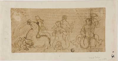 Figury fontanny autorstwa Gian Lorenzo Bernini
