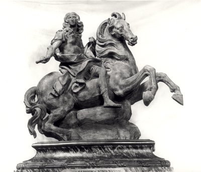 Model pomnika Ludwika XIV (1638-1715) autorstwa Gian Lorenzo Bernini