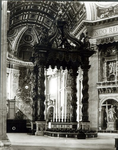Baldachim autorstwa Gian Lorenzo Bernini