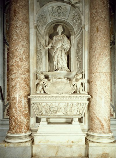 Grób hrabiny Matyldy autorstwa Gian Lorenzo Bernini
