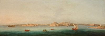Wielki Port, Malta, 1869 autorstwa Giancinto Gianni