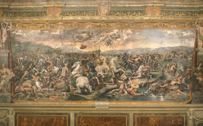 Bitwa pod mostem Mulwijskim, 1517-1524 autorstwa Gianfrancesco Penni