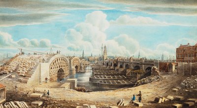 Odbudowa Mostu Londyńskiego, autorstwa Gideon Yates