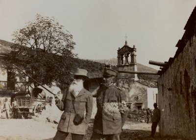 Album "Pictures of War II": Żołnierze włoscy w Val Chiusone do Podsenicy, 09.1917 (zdjęcie czarno-białe) autorstwa Gigliucci Gigliucci