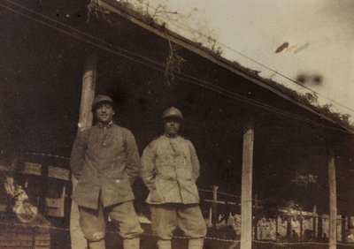 Album "Pictures of War II": Żołnierze włoscy w Val Chiusone do Podsenicy, 09/1917 (zdjęcie czarno-białe) autorstwa Gigliucci Gigliucci