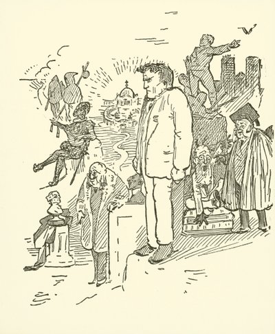pan H. Belloc autorstwa Gilbert Keith Chesterton