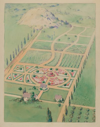 A. Posiadłość Elliota, ok. 1930 r. 1936. autorstwa Gilbert Sackerman