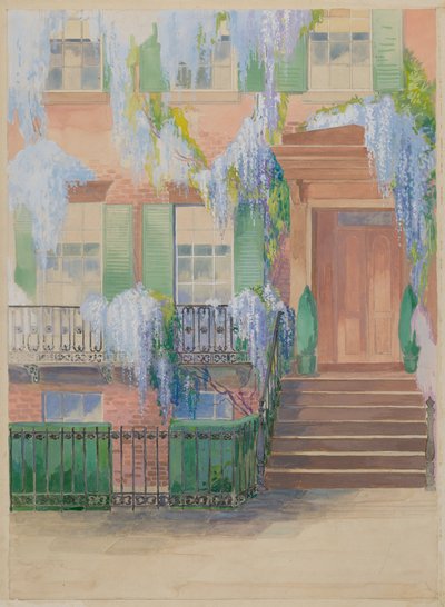Ogród Miejski, ok. godz. 1936. autorstwa Gilbert Sackerman