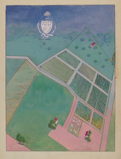 Posiadłość J. Dyckmana, ok. 1930 r. 1936. autorstwa Gilbert Sackerman
