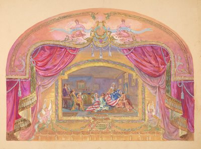 Malarstwo teatralne, 1935-1942. autorstwa Gilbert Sackerman