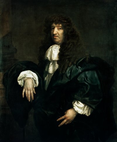 Portret Samuela Butlera, ok. 1670-80 (olej na płótnie) autorstwa Gilbert Soest
