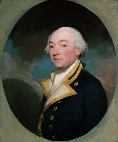 Kapitan William Locker (1731-1800), ok. 1785 (olej na płótnie) autorstwa Gilbert Stuart