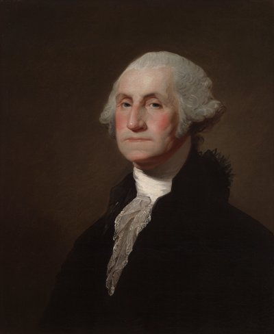 George Washington (1732-1799), LL.D. 1781 autorstwa Gilbert Stuart