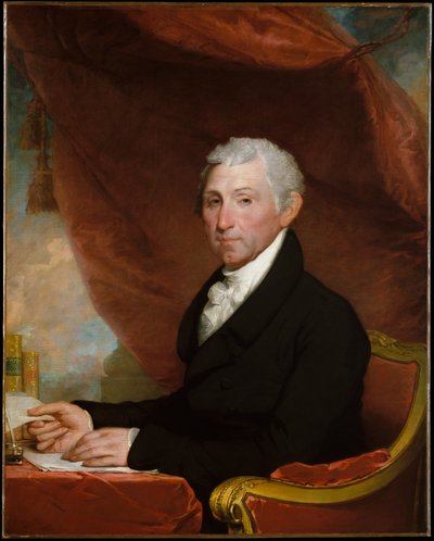 James Monroe autorstwa Gilbert Stuart