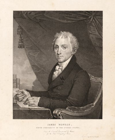 James Monroe autorstwa Gilbert Stuart