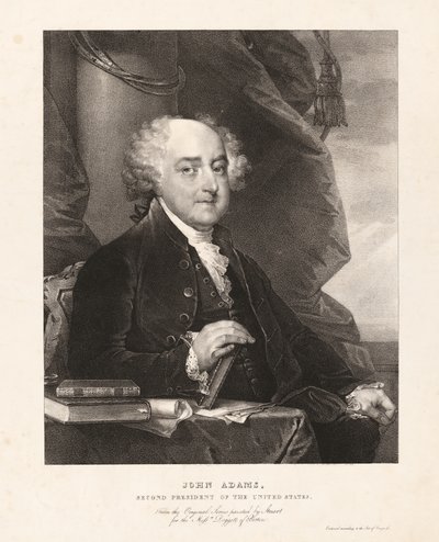 John Adams autorstwa Gilbert Stuart