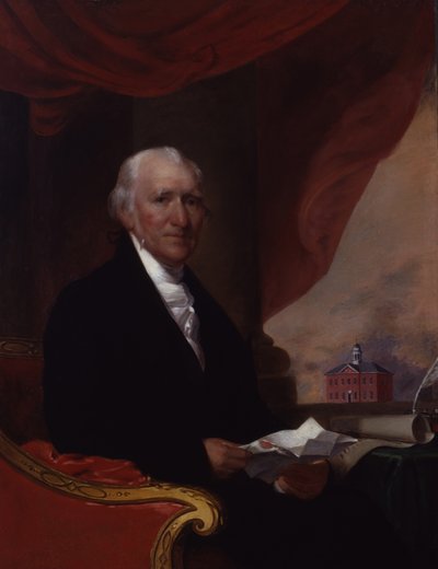 Gubernator porucznik William Phillips, przed 1804 r autorstwa Gilbert Stuart
