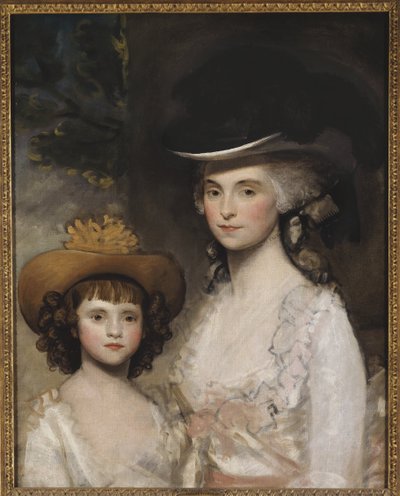 Pani Blades i jej córka autorstwa Gilbert Stuart
