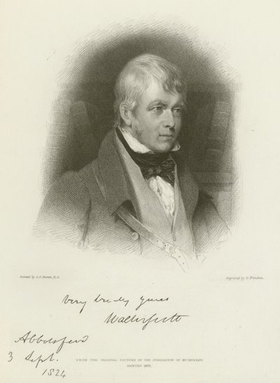Sir Walter Scott autorstwa Gilbert Stuart Newton
