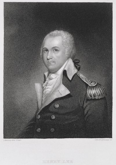 Generał Henry Lee (1756-1818), ryty przez Johna Francisa Eugene