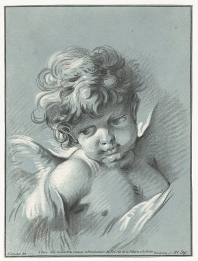 Putto Koperty Miłości autorstwa Gilles Demarteau