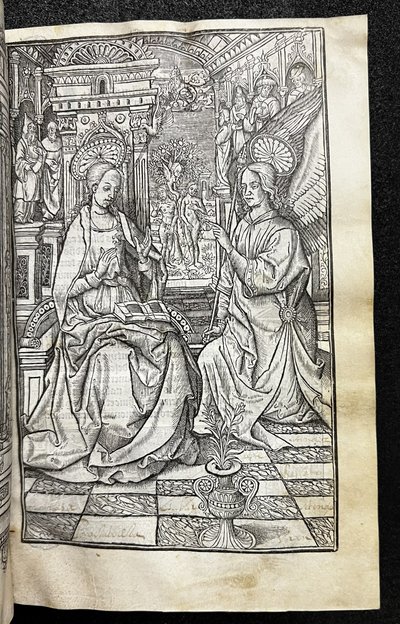 Księga godzin, korzystanie z Rzymu (Heures a lusaige de Romme) autorstwa Gilles Hardouyn