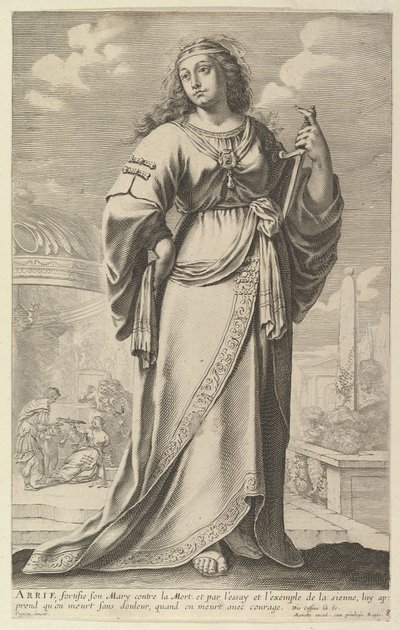 Arrie, 1647. Twórcy: Gilles Rousselet, Abraham Bosse. autorstwa Gilles Rousselet and Abraham Bosse