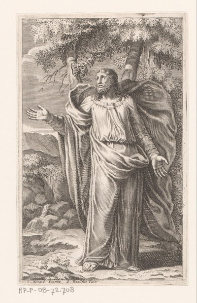 Chrystus na pustkowiu autorstwa Gilles Rousselet