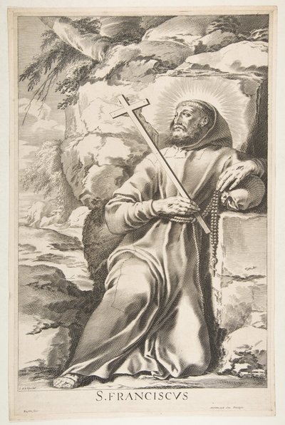św. Franciszka. autorstwa Gilles Rousselet