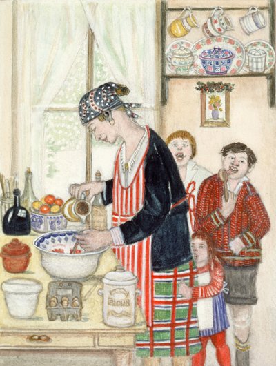 Świąteczny pudding autorstwa Gillian Lawson