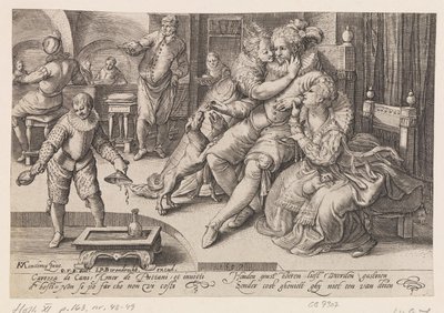 Sceny nieprzyzwoitego życia autorstwa Gillis van Breen