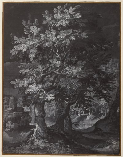 Scena leśna autorstwa Gillis van Coninxloo