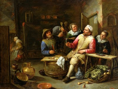 Lounge Bar, 1657 autorstwa Gillis van Tilborgh the younger