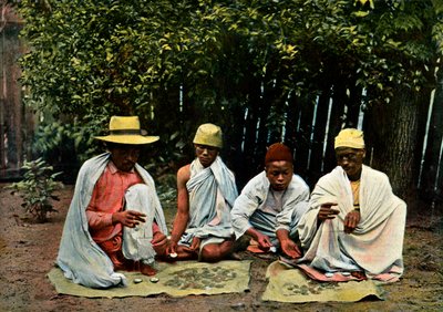 Kantorzy Hova, Madagaskar, koniec XIX wieku. autorstwa Gillot