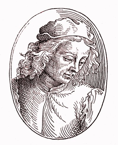 Raffaellino Del Garbo autorstwa Giorgio (after) Vasari