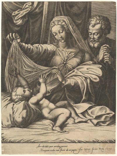 Madonna z Loreto, do 1575 roku. autorstwa Giorgio Ghisi