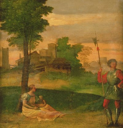 Nieznany obraz autorstwa Giorgio Giorgione