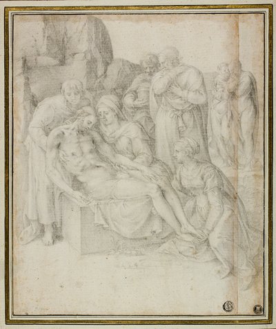 Lament autorstwa Giorgio Giulio Clovio