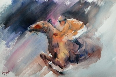 Dynamiczne wyścigi konne autorstwa Giorgio Gosti