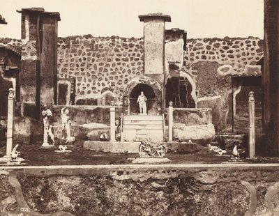 Dom Marco Lukrecjusza, Pompeje Dom Marco Lukrecjusza, Pompeje, ok. 1870. autorstwa Giorgio Sommer
