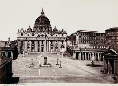 Bazylika S. Pietro, Watykan autorstwa Giorgio Sommer